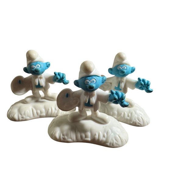 McDonalds Toys Smurf Movie 2017 Peyo Figurine Set Lot of 11 - Picture 6 of 8